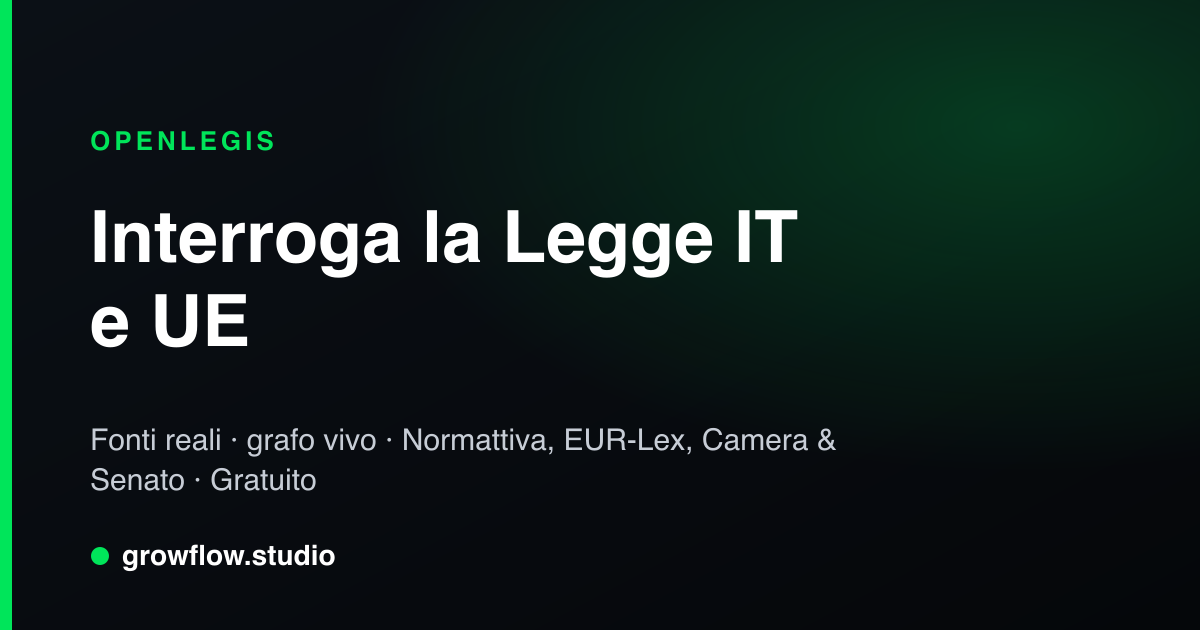 Come ho messo Costituzione e codici italiani in un knowledge graph
