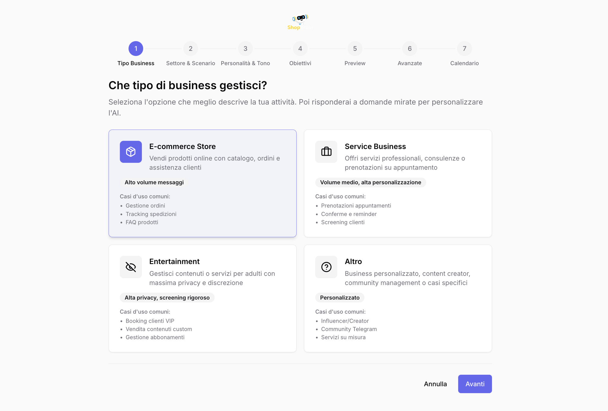 ShopBrain AI Persona Wizard
